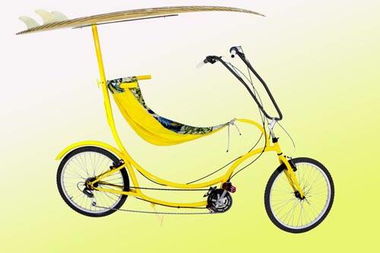 吊床自行車 顛覆傳統騎行體驗的創意產品